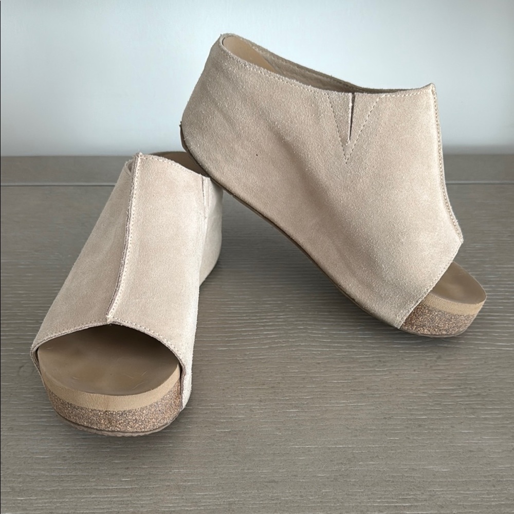 Volatile Tan Mules Comfortable Slip-On Shoes